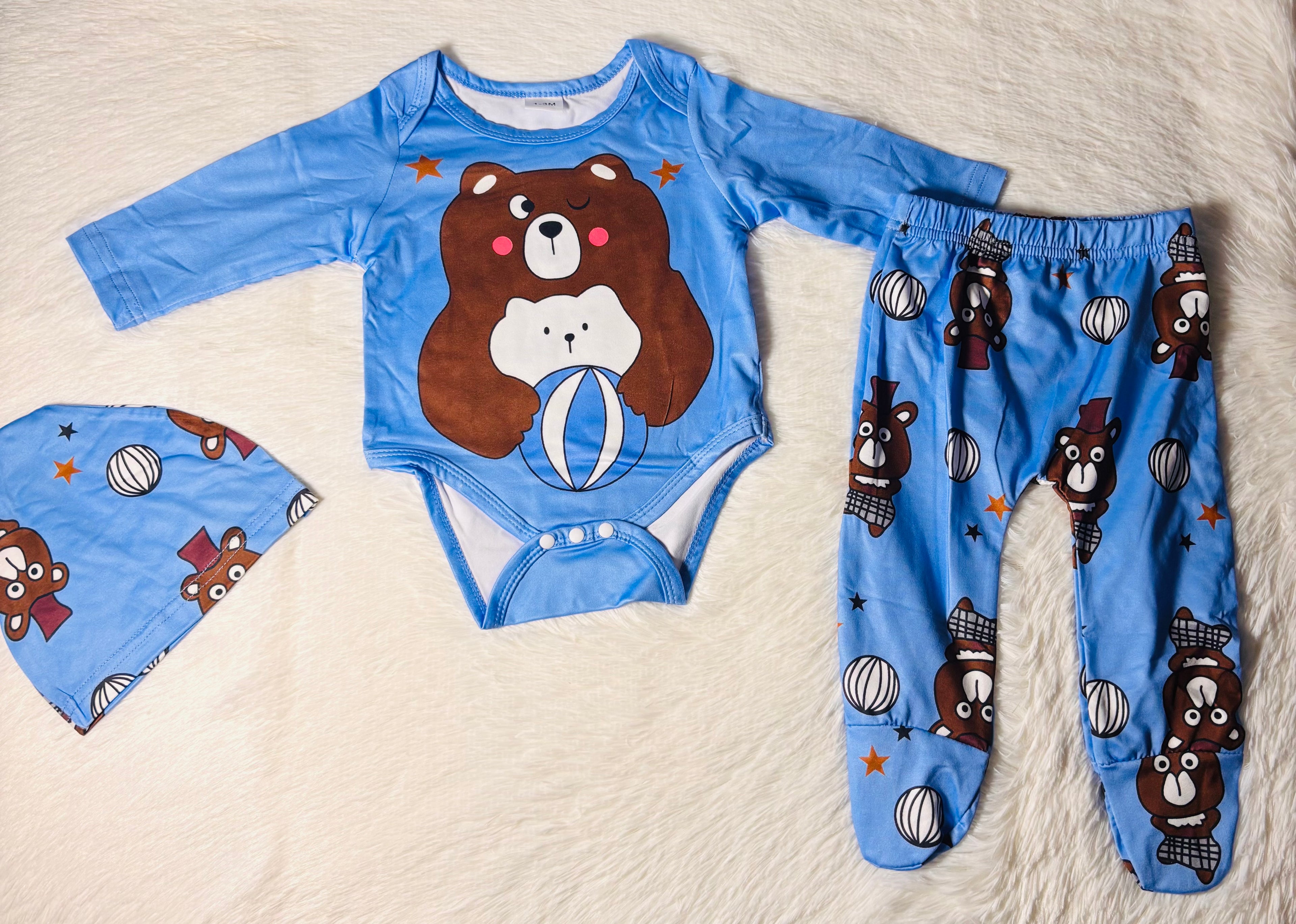 Baby Boy Cozy 3-Piece Set