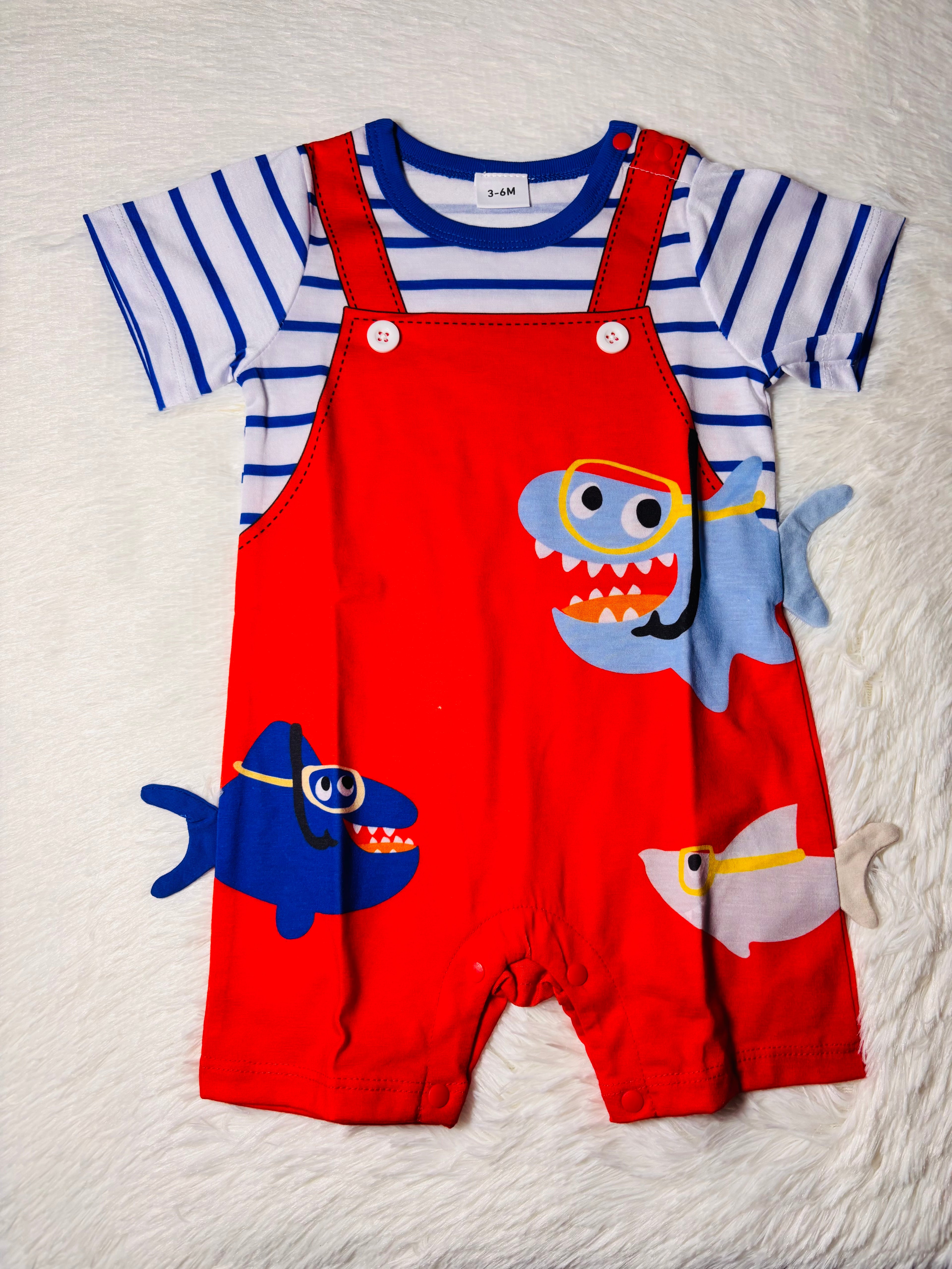 Snappy Shark Romper