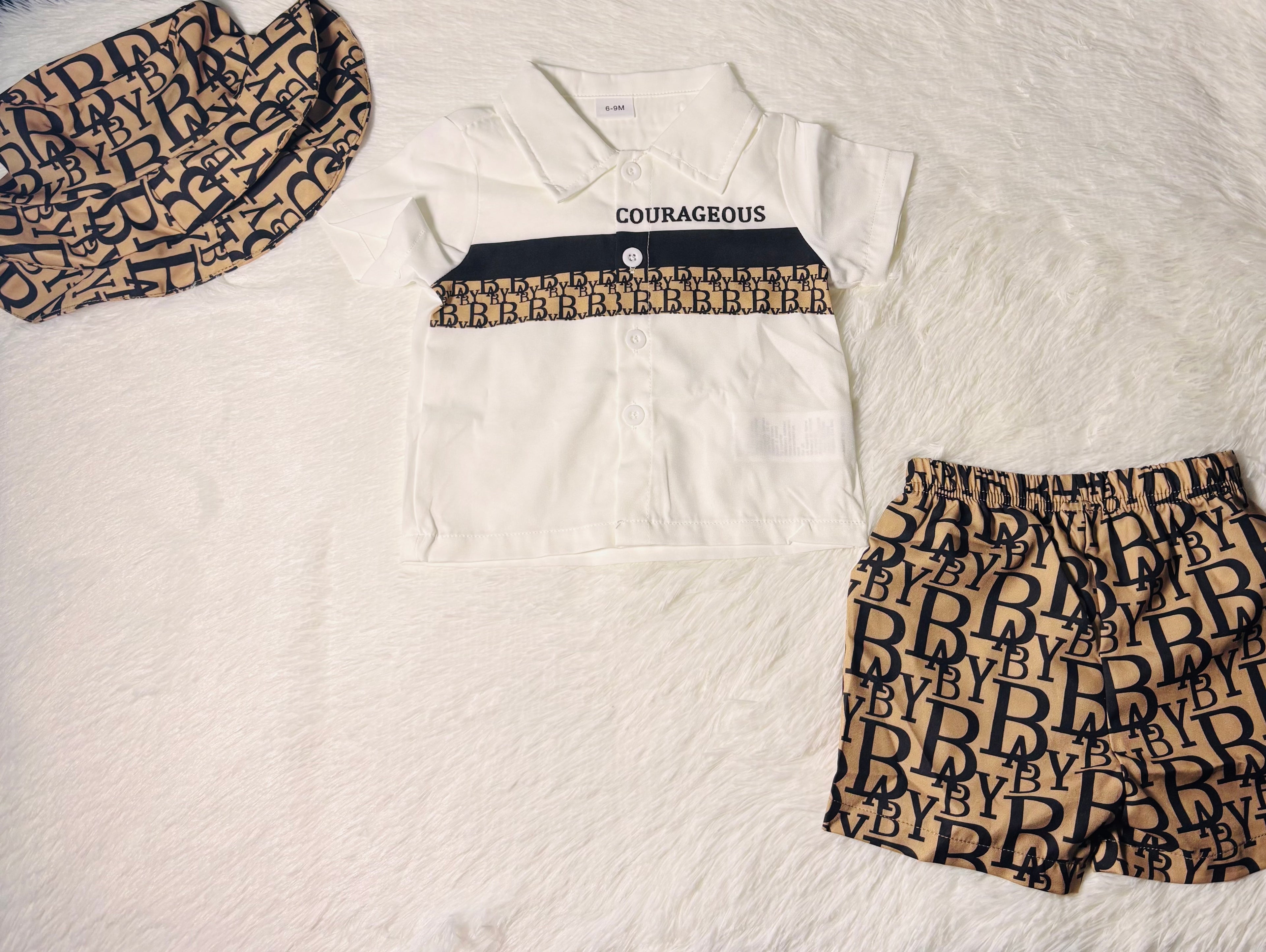 Mini Boss Shorts Set