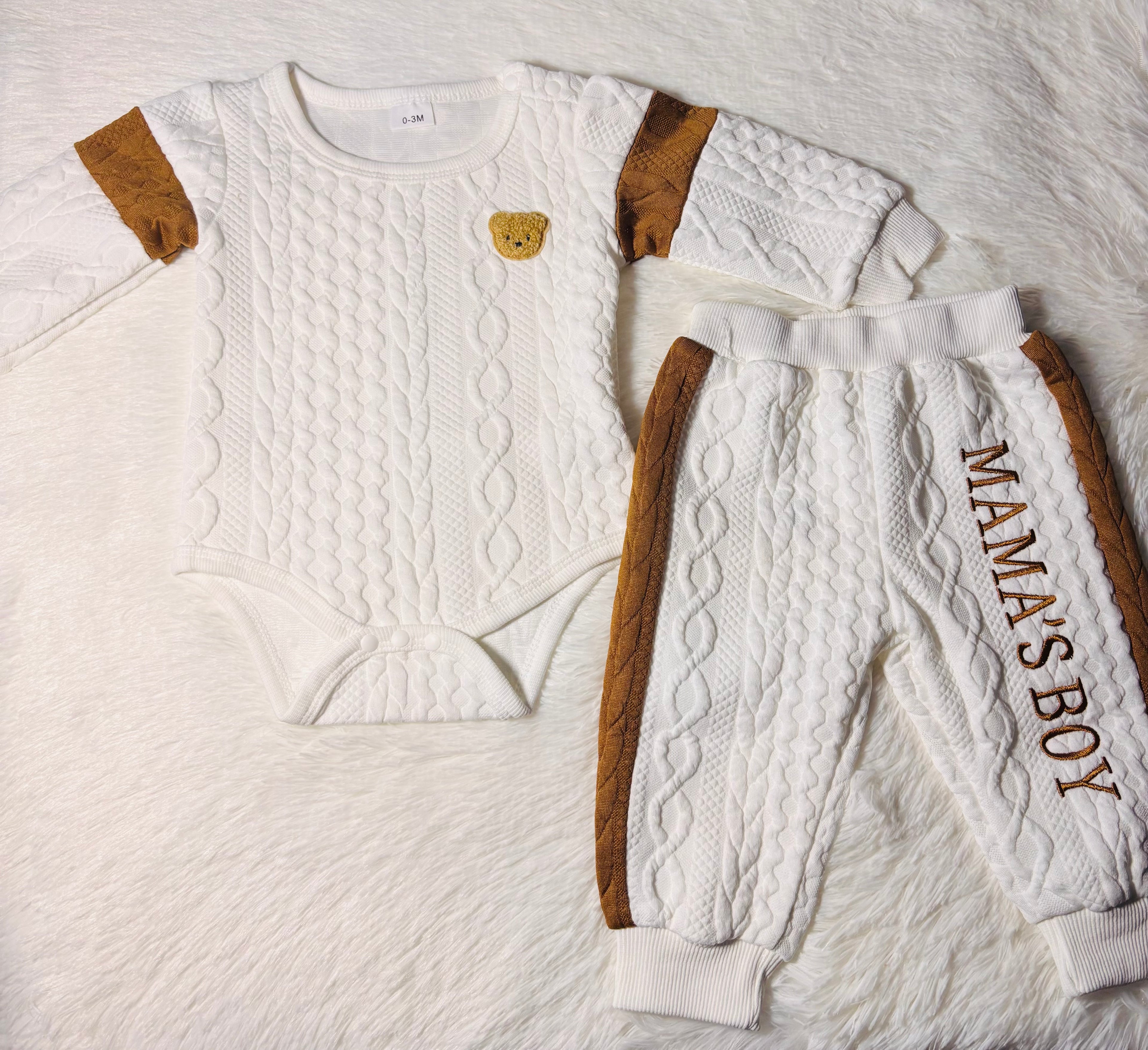 Mamas Boy Knit Set