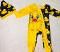 Lucky Duck 2-Piece Romper Set